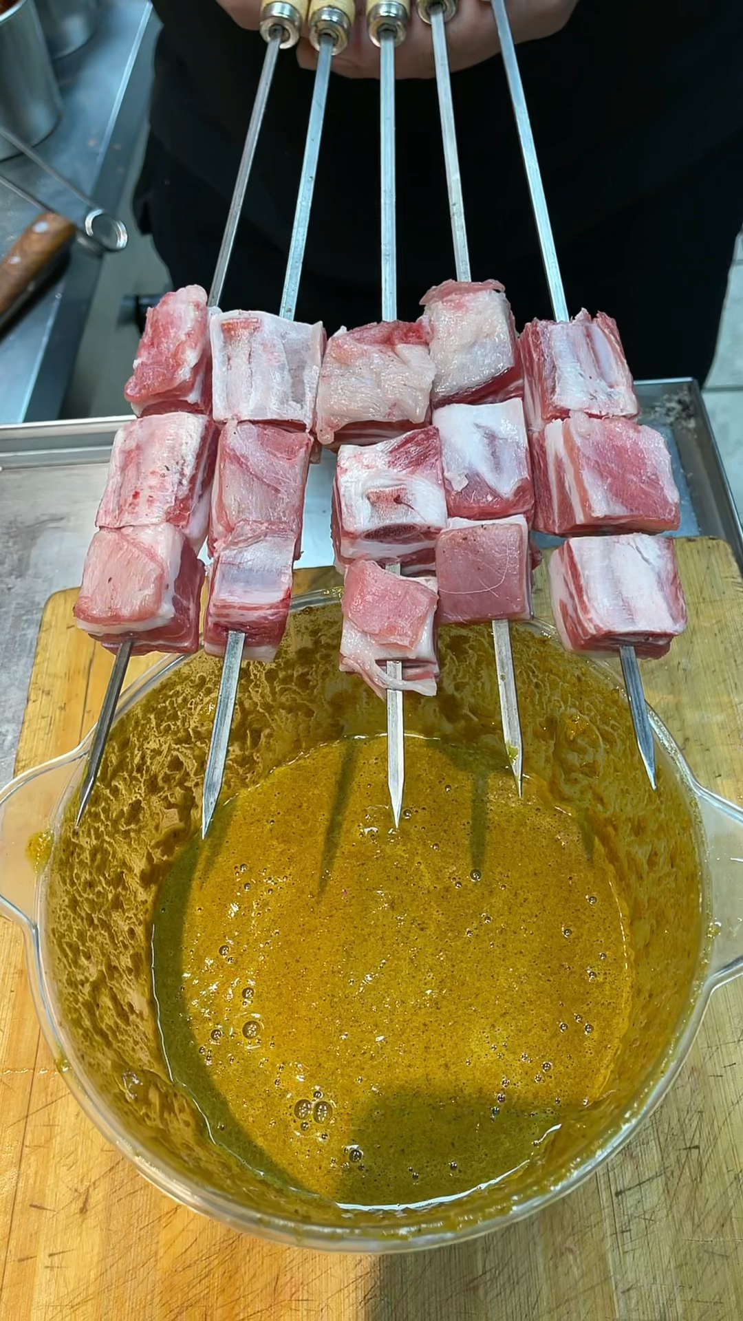 烧烤教程挂糊羊排
