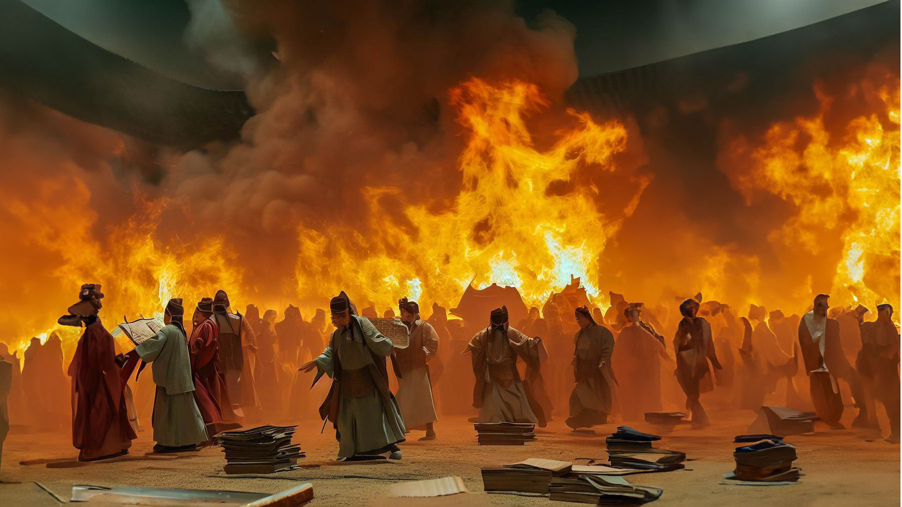 秦始皇"焚书坑儒"历史上的真相和争议:是坑儒,还是坑术?