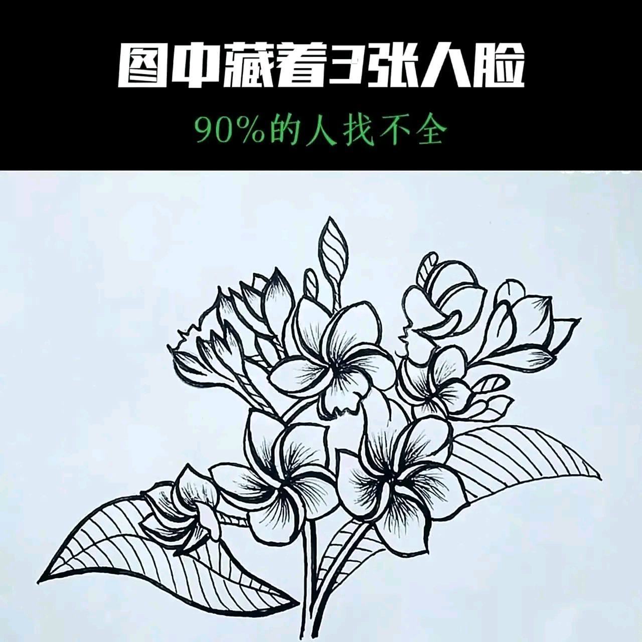 考眼力:图片中隐藏了3张人脸,心思不细腻的人找不到,你可以找全吗?