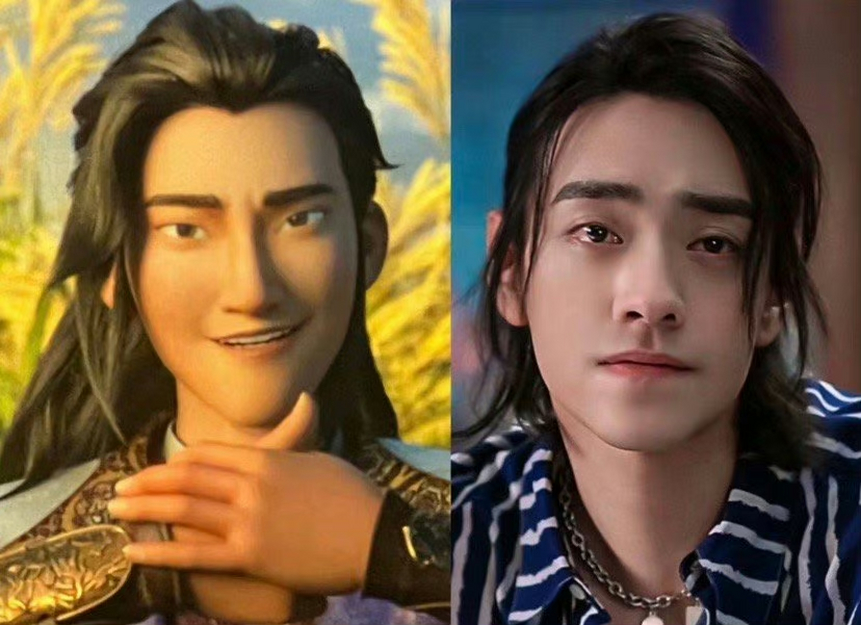 看完#电影长安三万里# ,确实感觉李白和高适的脸,完全代入了郑云龙和