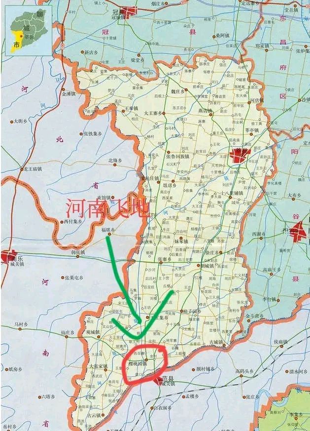 河南飞地老范县