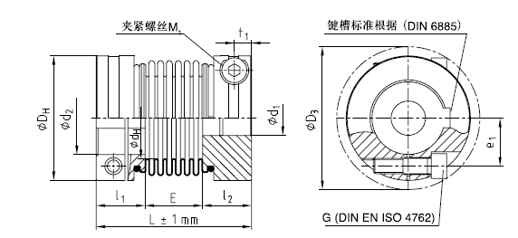 波纹管联轴器安装图解图片