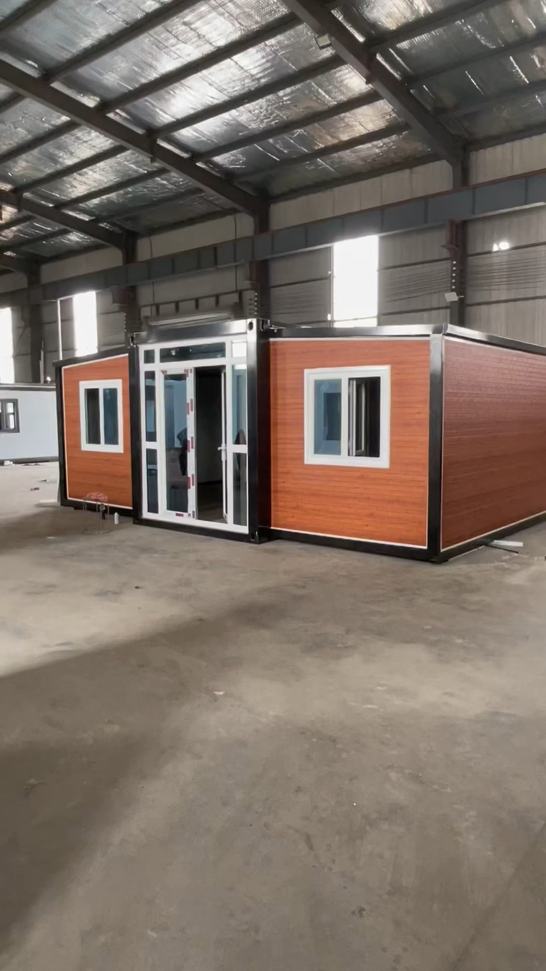 (出口外贸)20尺双翼折叠箱房 拓展集装箱-度小视