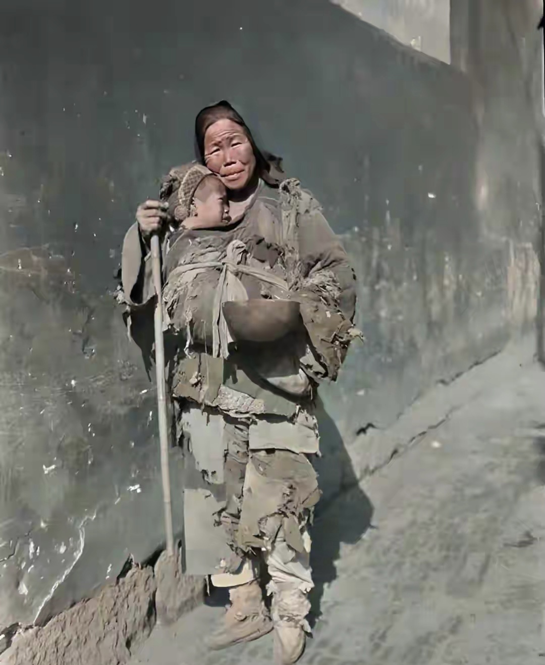 清朝老照片:现实中的乞丐和电视剧中的完全不一样,别再被骗了