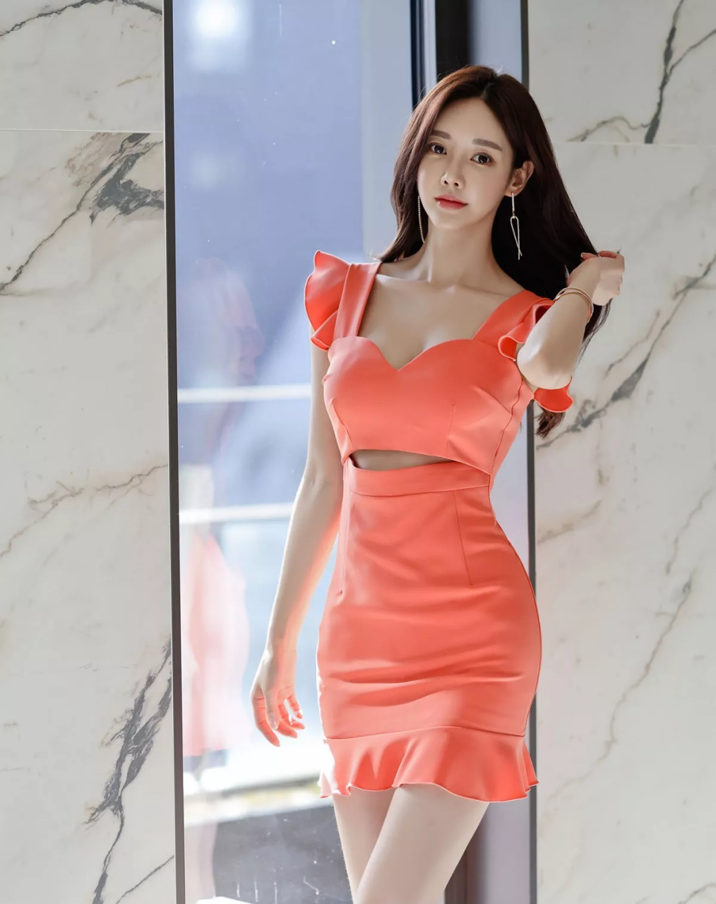 韩国女神孙允珠时尚穿搭#韩国模特