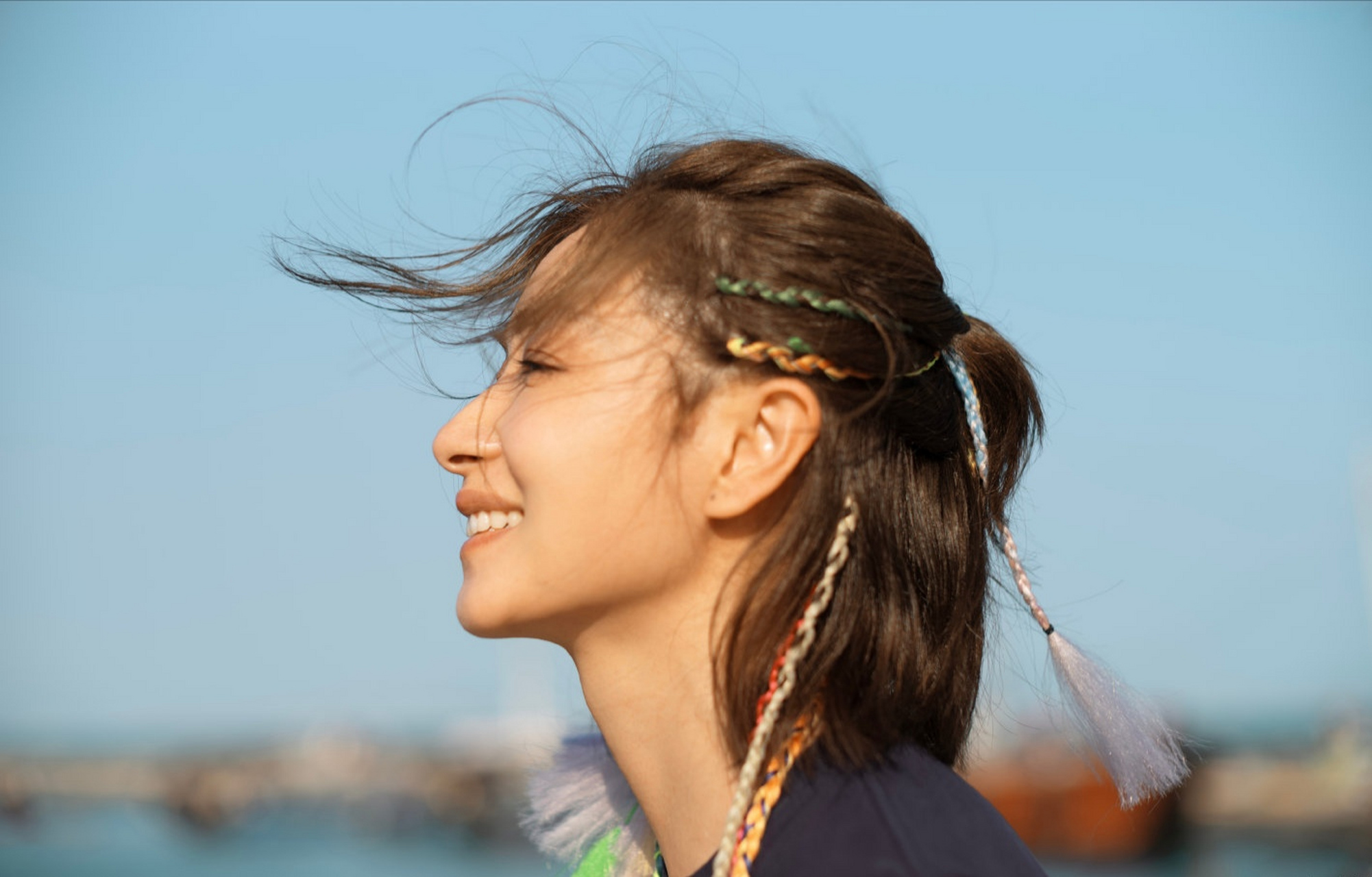 万茜有一个帅气而儒雅的老公,据说很喜