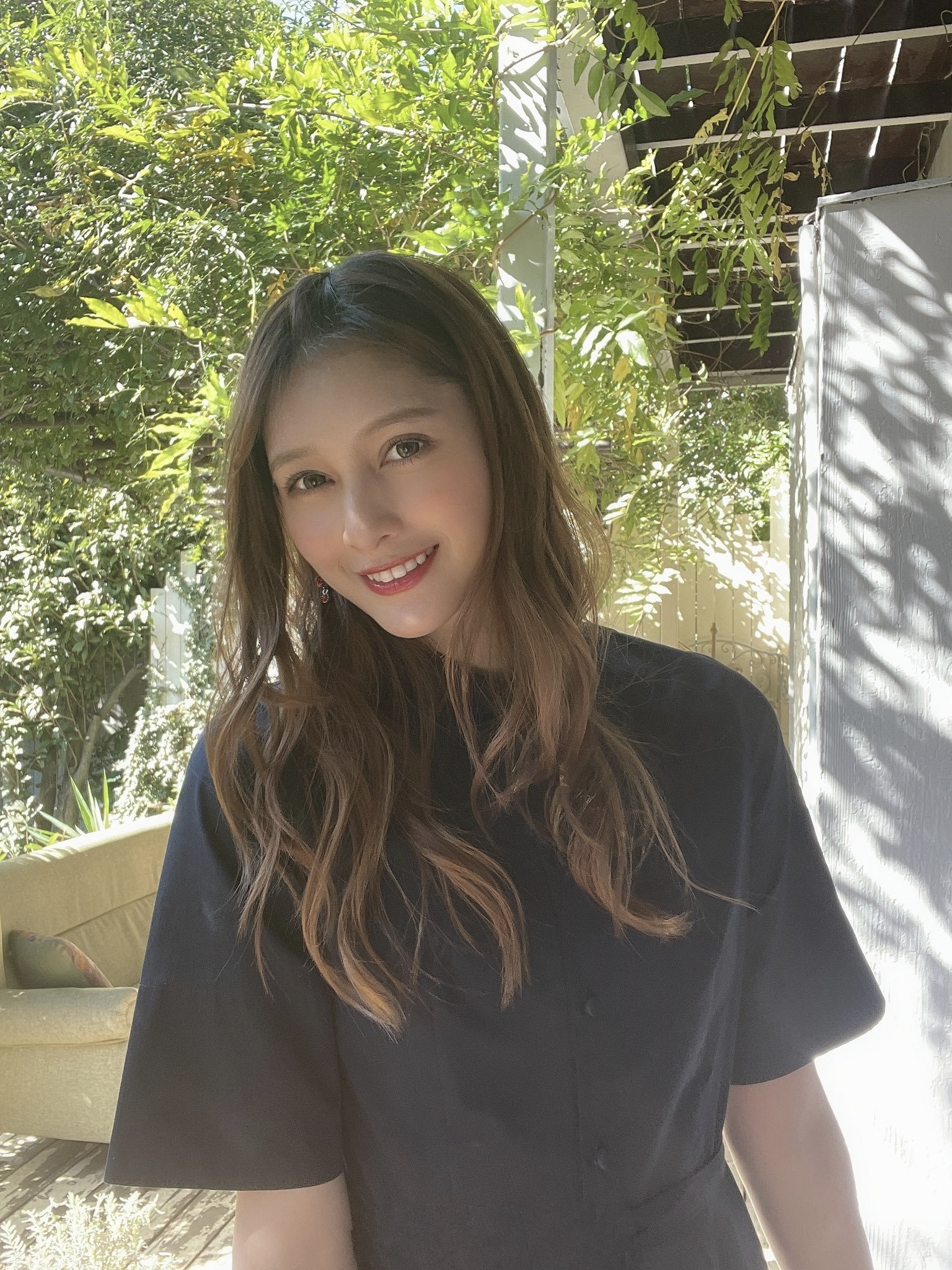 混血美女安洁拉芽衣