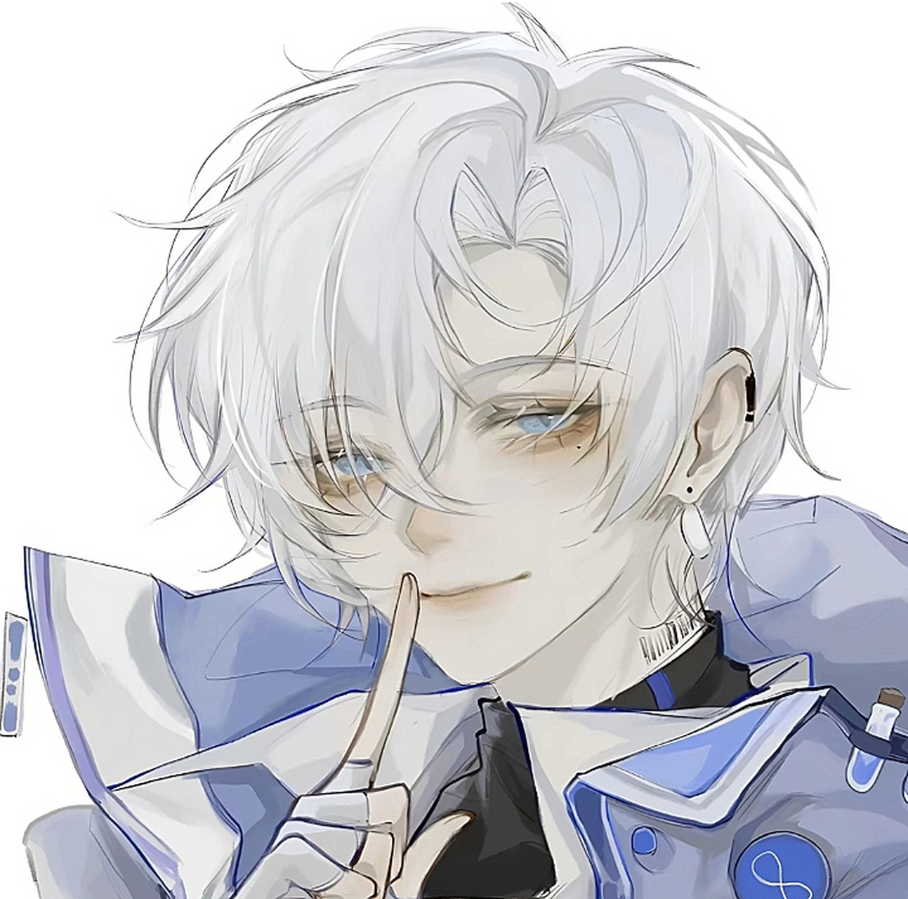 动漫男生头像  白发男合集 99·38 38 393035 3230