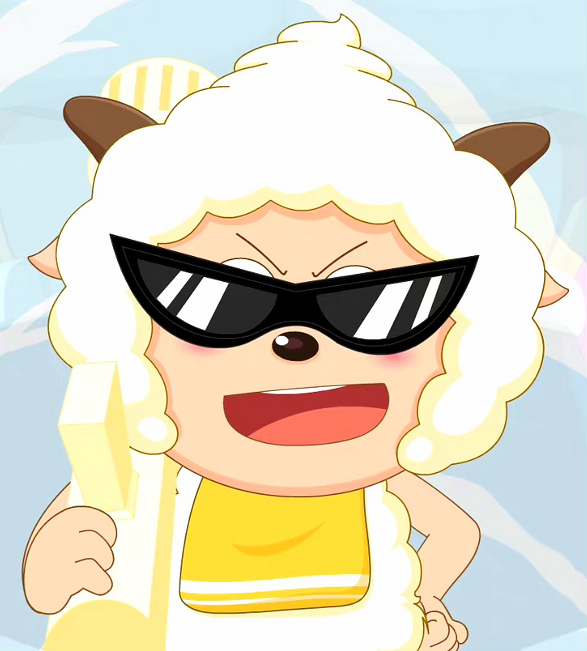 今天的懒羊羊大王头像#动漫头像和壁纸# #头像# #微信