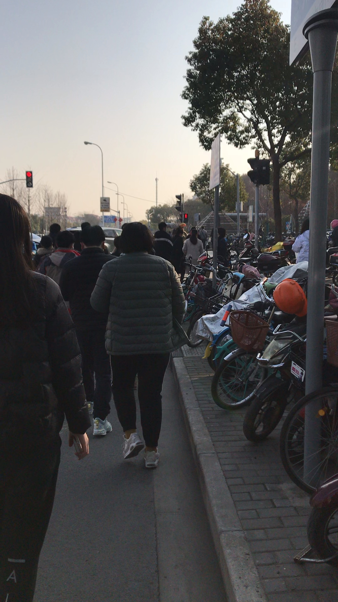 上海街景实拍(上班早高峰场景,拍摄于川沙地铁2号线)