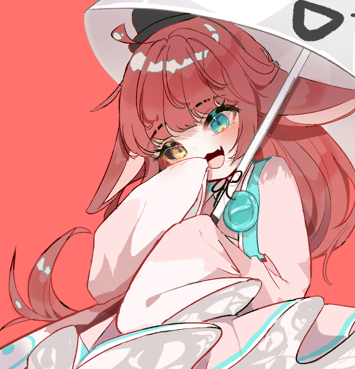 画师:漆々,异瞳红毛萝莉#二次元美图# #我爱二次元# #二次元女