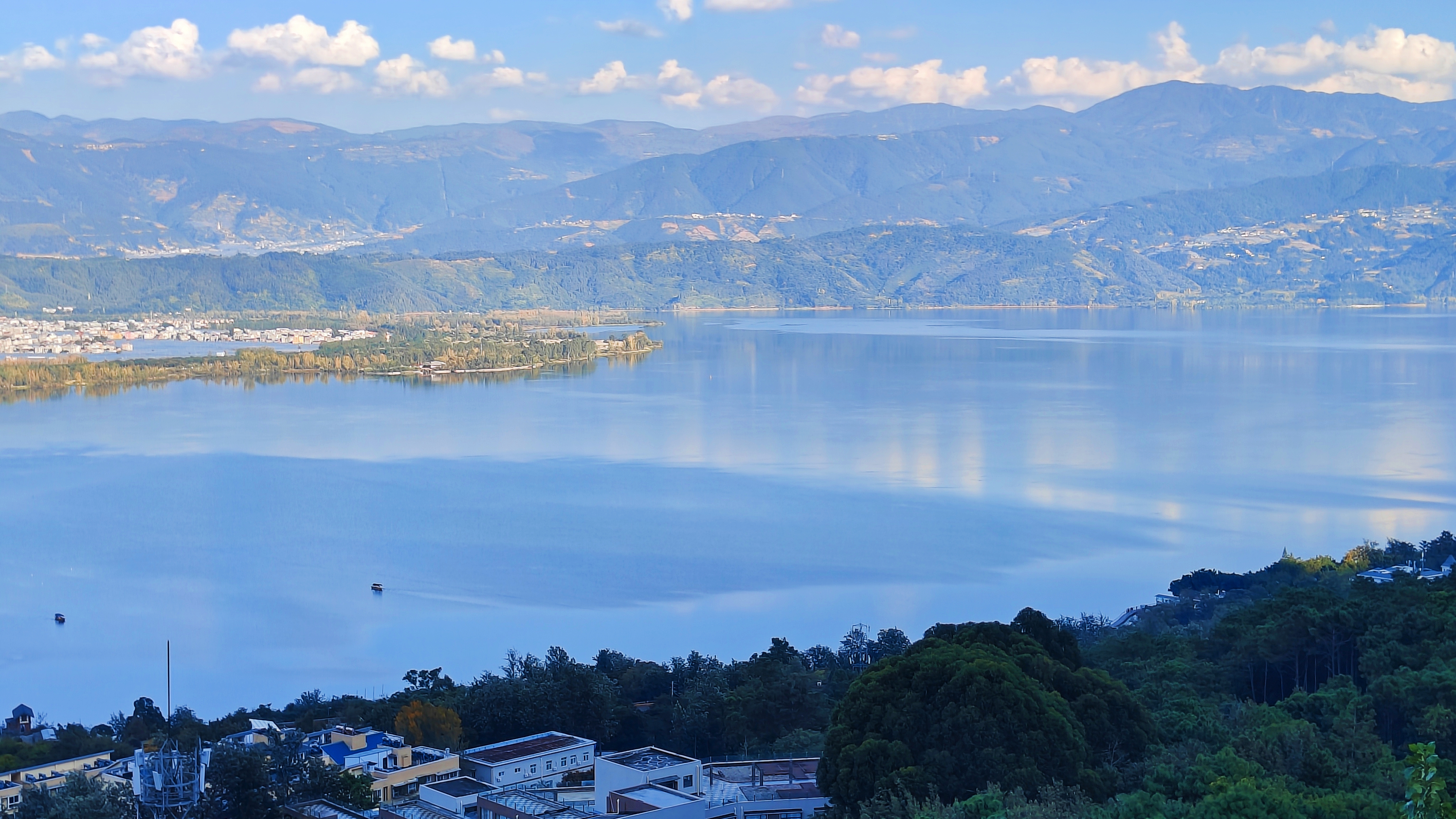 西昌之行,邛海之夕阳西下