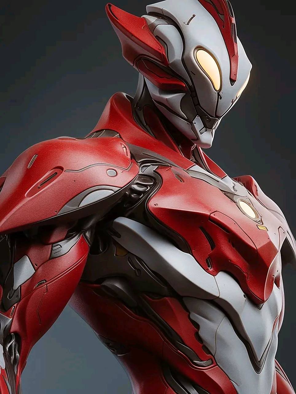 一组别样风格的奥特曼插画,有可能是ai生成的.