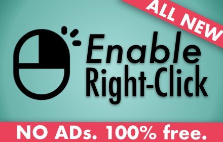 Enable Right Click and Copy 破解右键锁