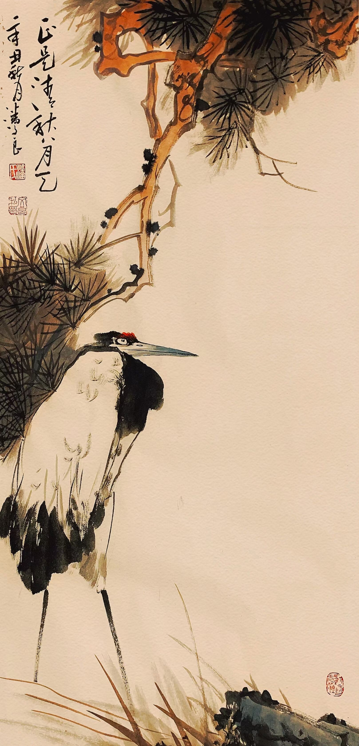 付厚党,潘文良国画作品赏析,美不胜收