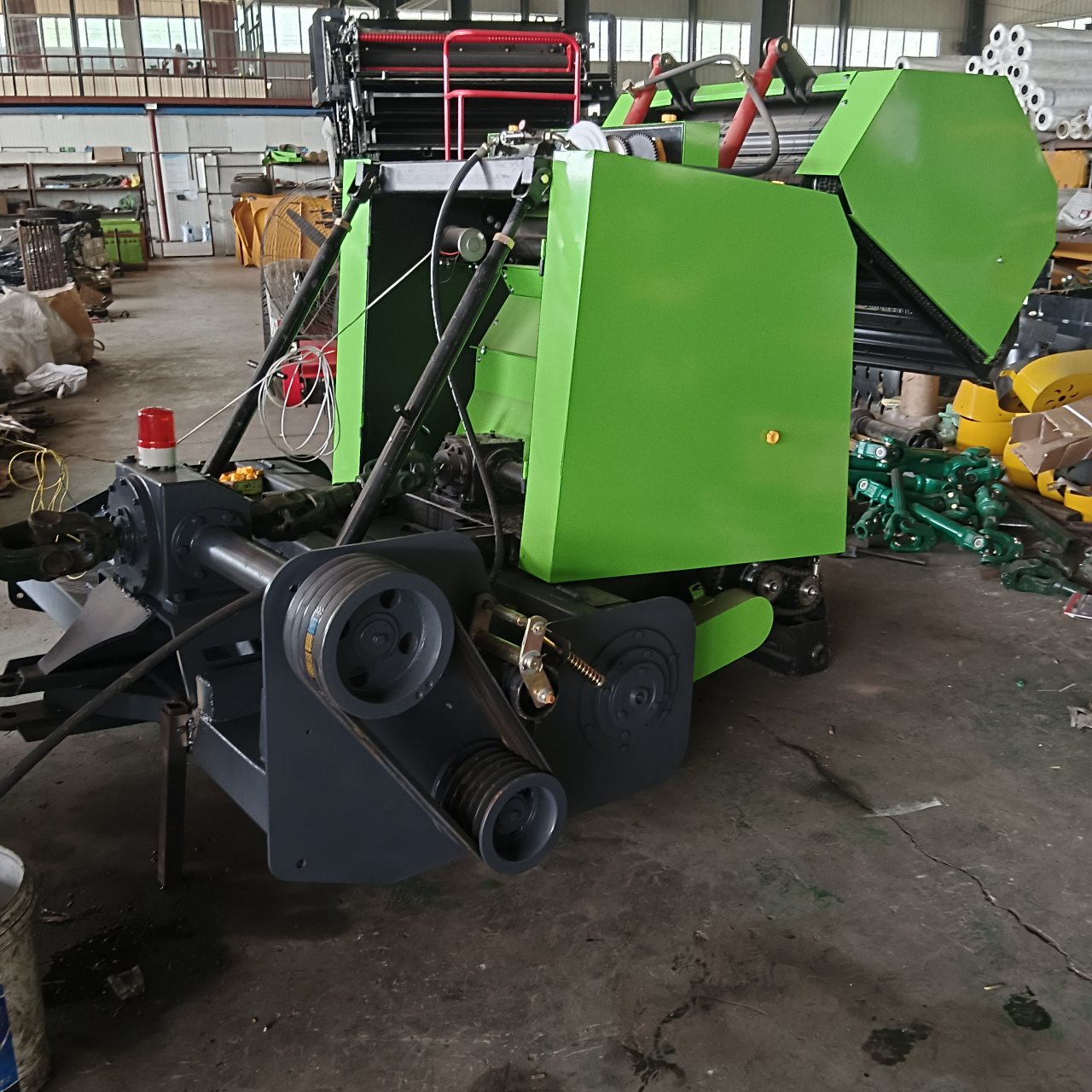 秸秆粉碎打捆机型号齐全玉米秸秆回收打捆一体机