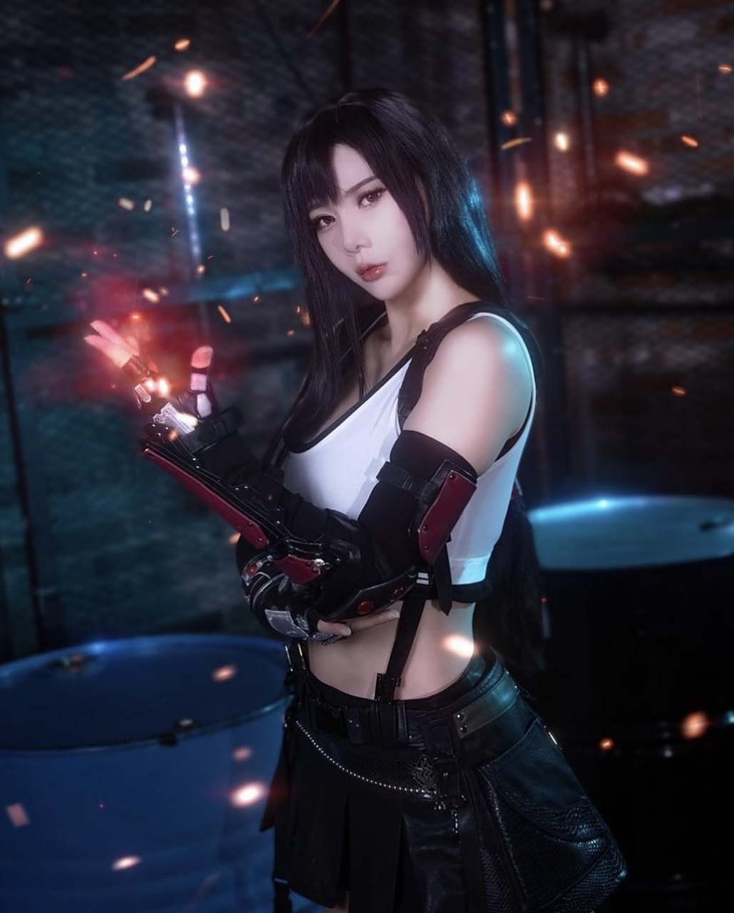 蒂法tifa cos秒杀全场