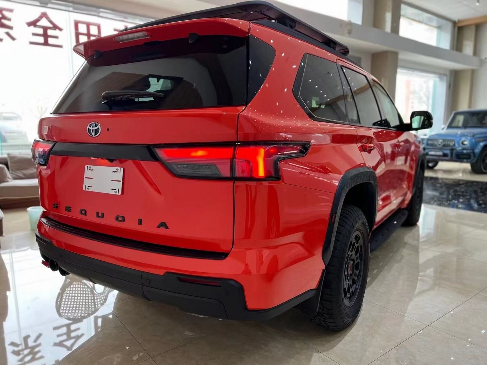 防弹丰田红杉trdpor3.5tt