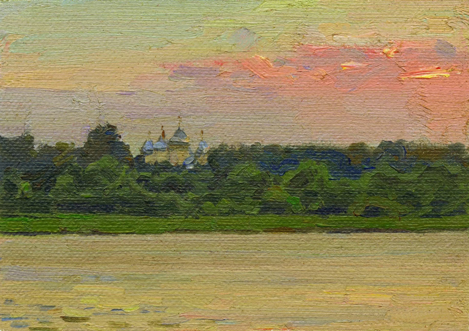 冉茂芹老师的小油画风景写生 676767 #绘画欣赏