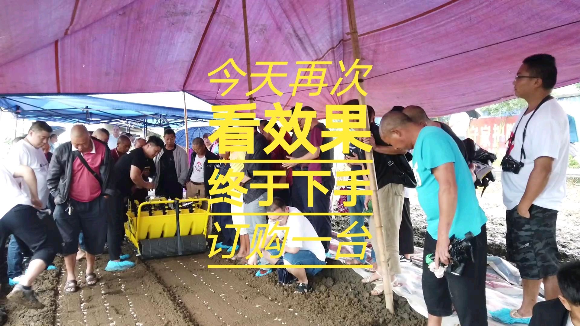 大蒜播种机究竟效果如何,6000多元的价格也不贵,今天下手订一台