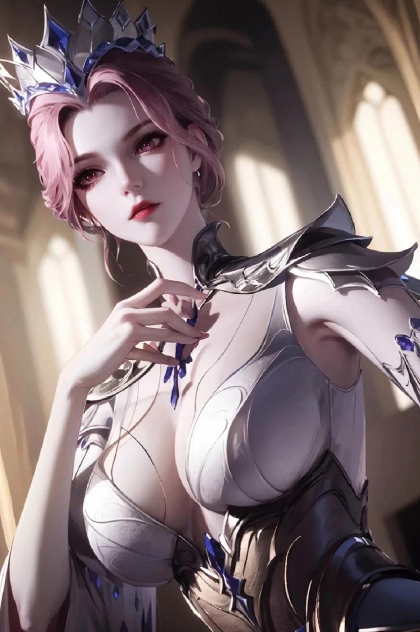 比比东母女ai绘画壁纸图片 041