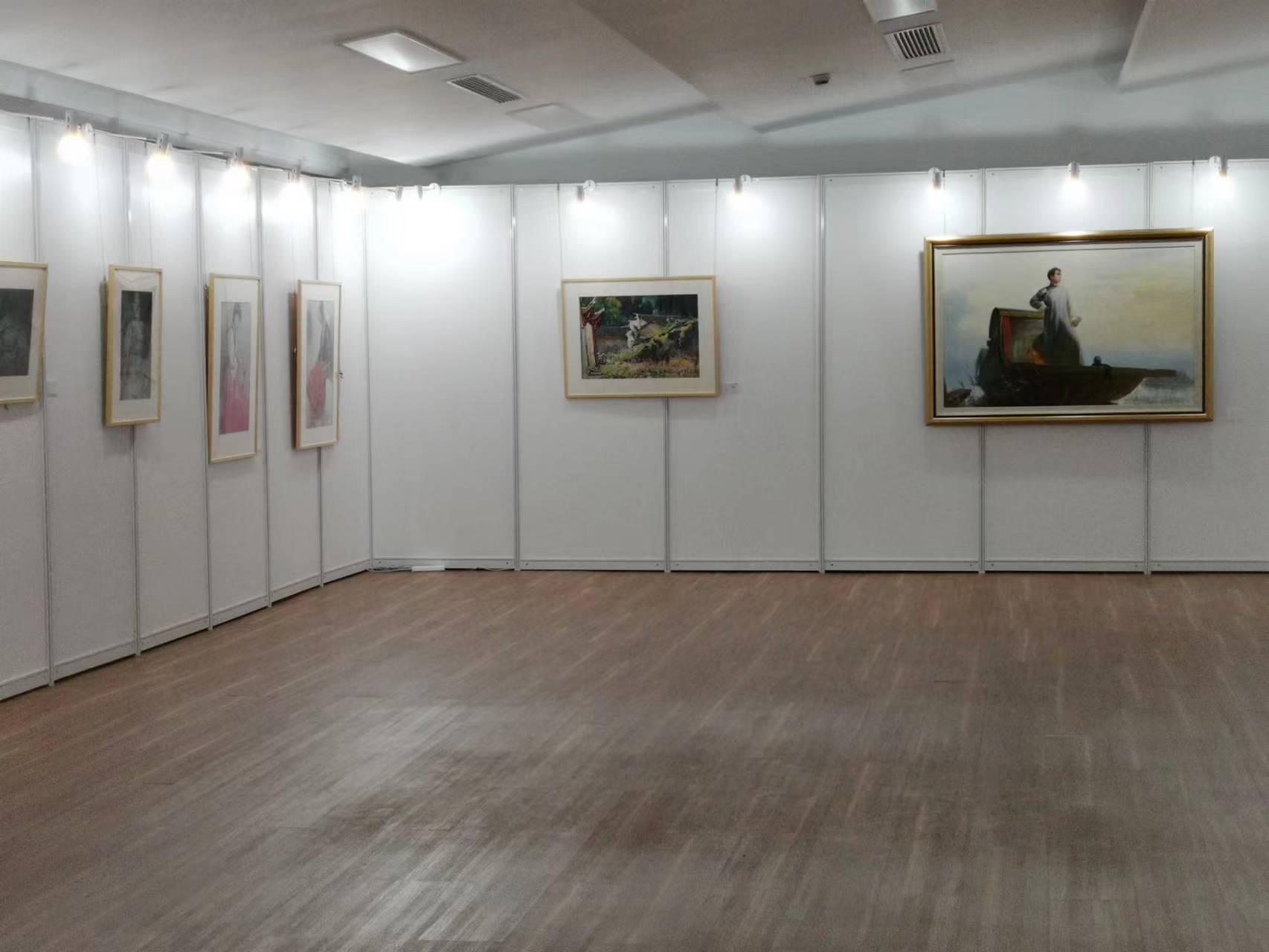 书画展板展架租赁,画展挂画展板布置,上海书画摄影展板租赁