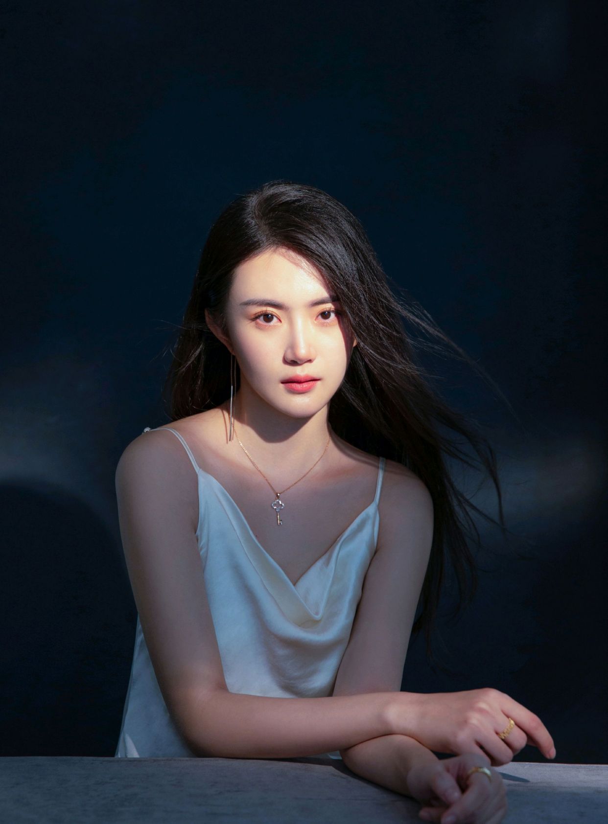 "美少女"赵昕:亭亭玉立,美丽动人