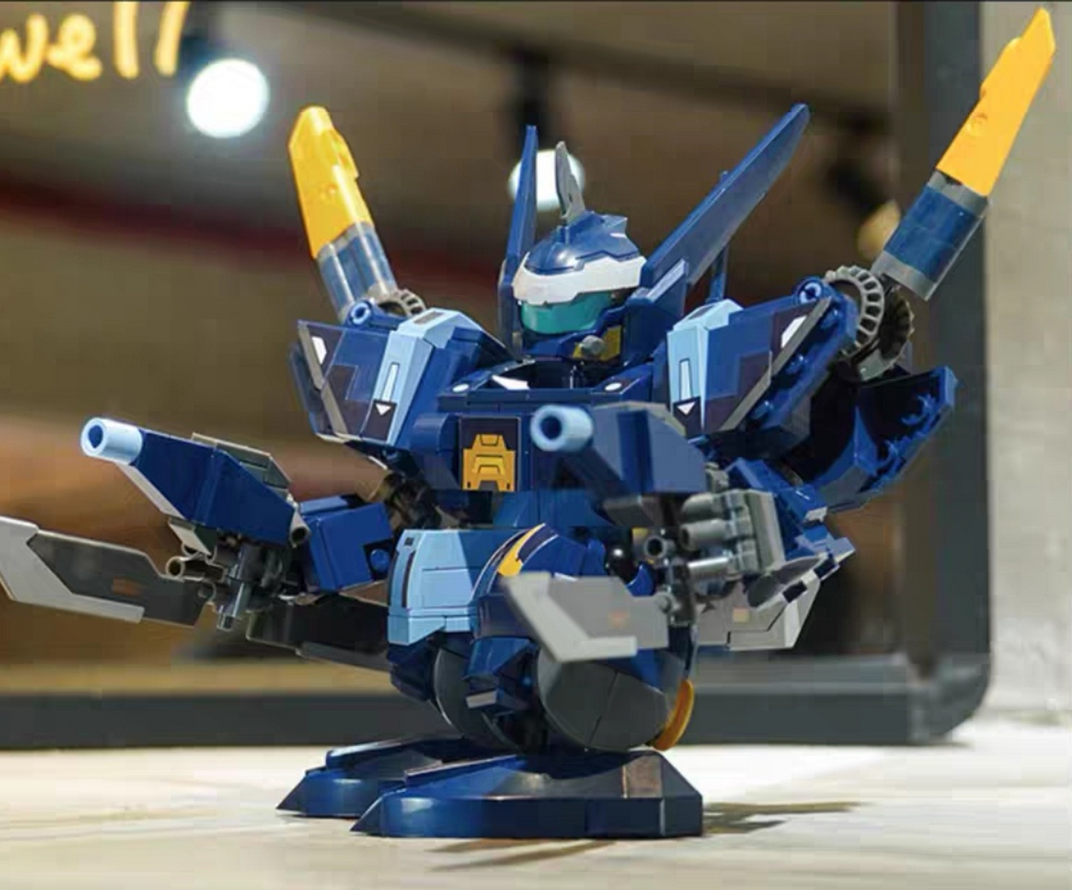 机动都市阿尔法热钢机甲模型拼装玩具潮玩积木手办男孩儿童玩具摆件!