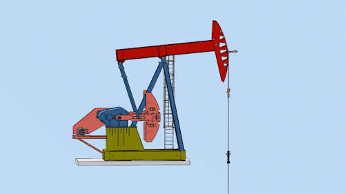 油田里的磕头机,一起看看它的设计吧!