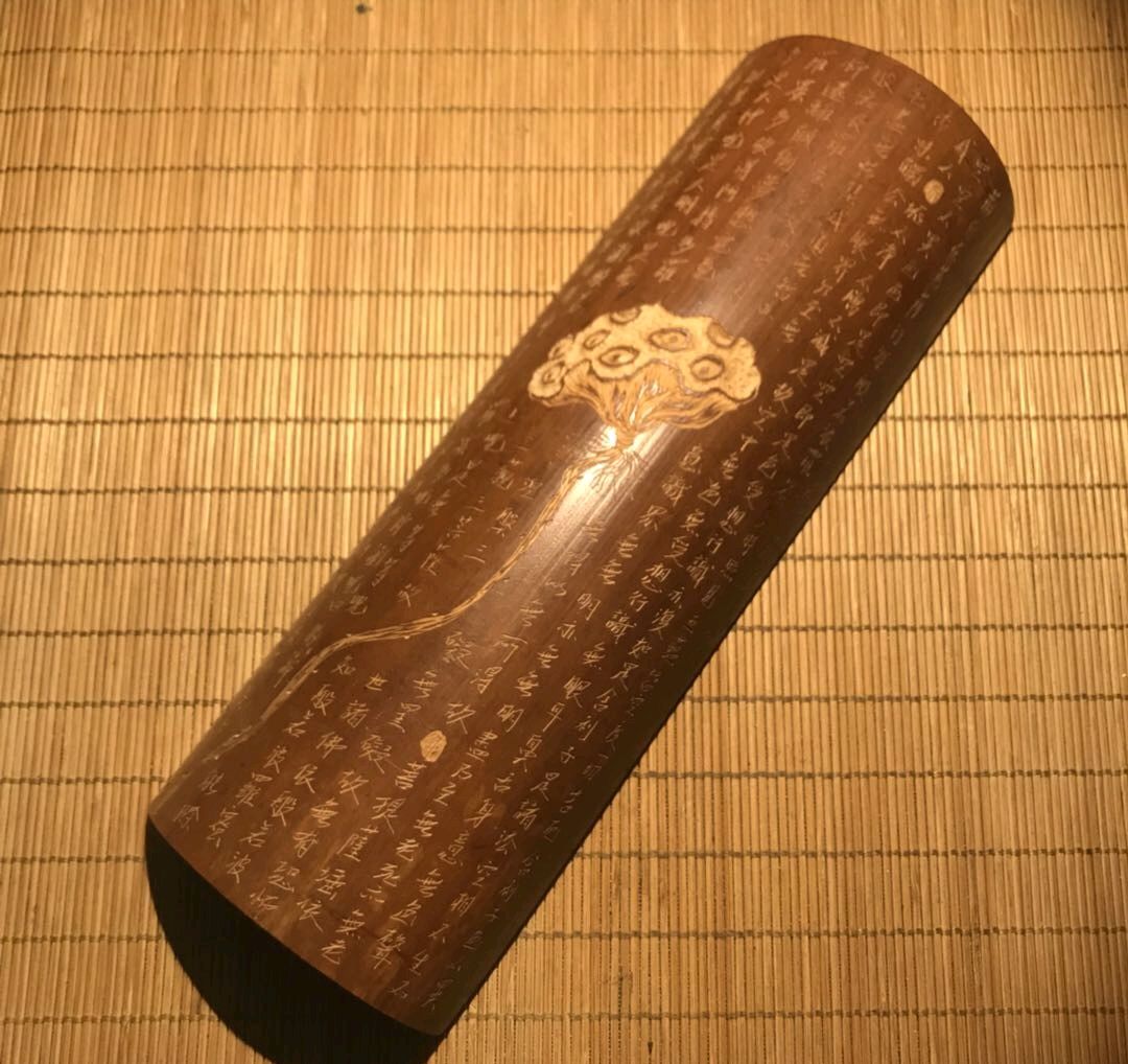 老煤竹制茶则欣赏
