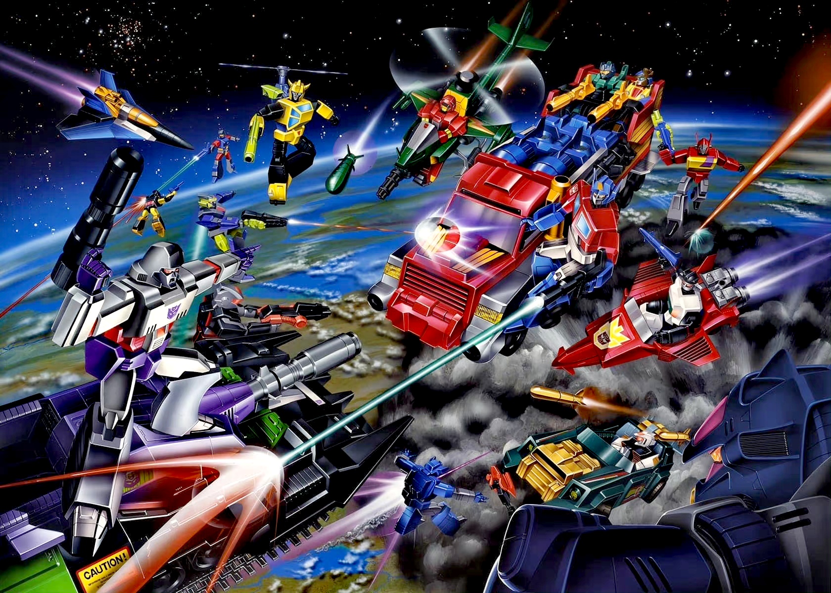 变形金刚玩具封绘欣赏