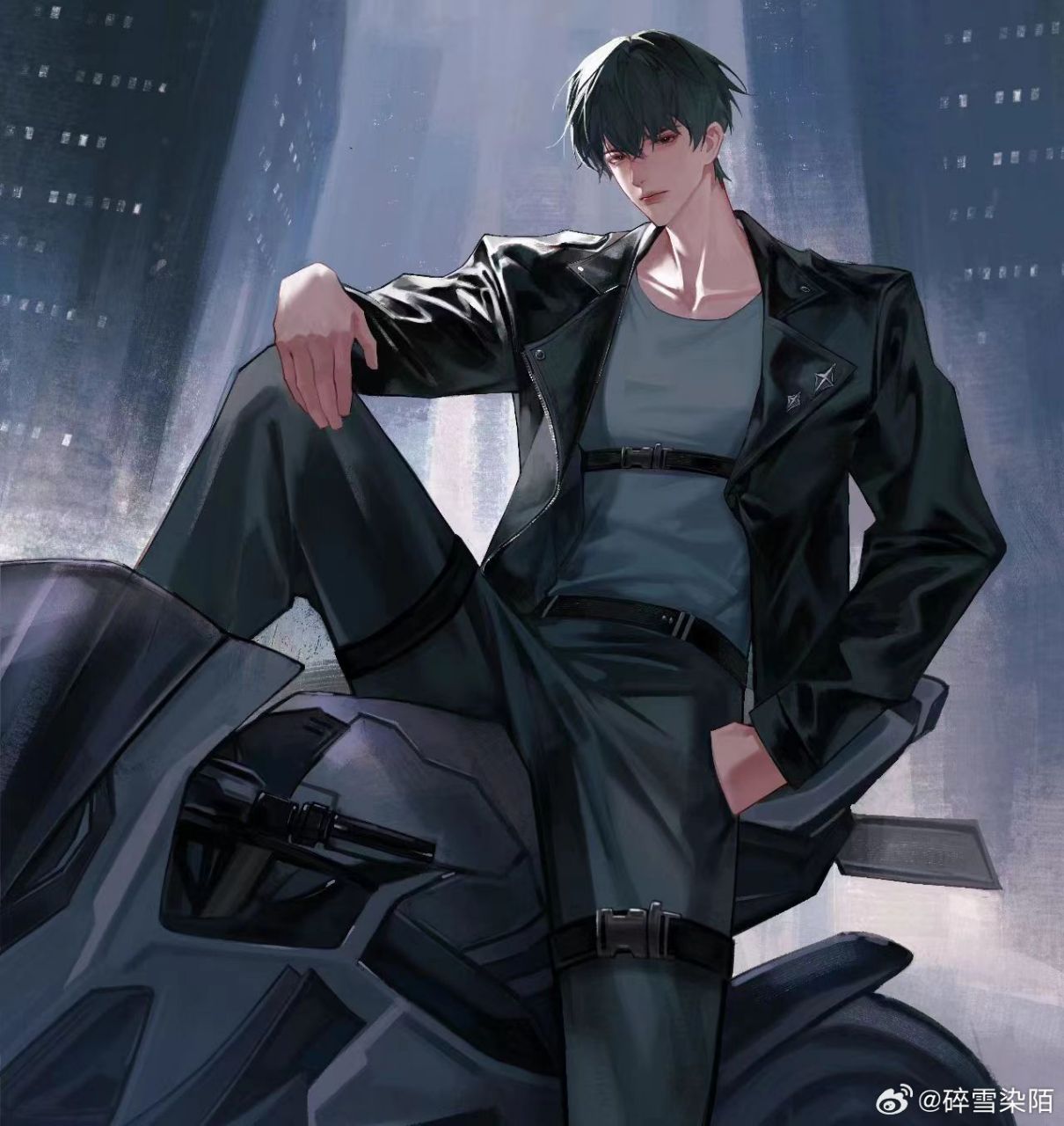 188男团# 李玉 92 城市夜空,cool  boy92  #corrupt乄雨霖铃