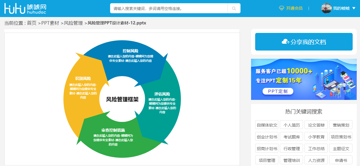 風險管理ppt素材,建立信息系統風險管理的必備!