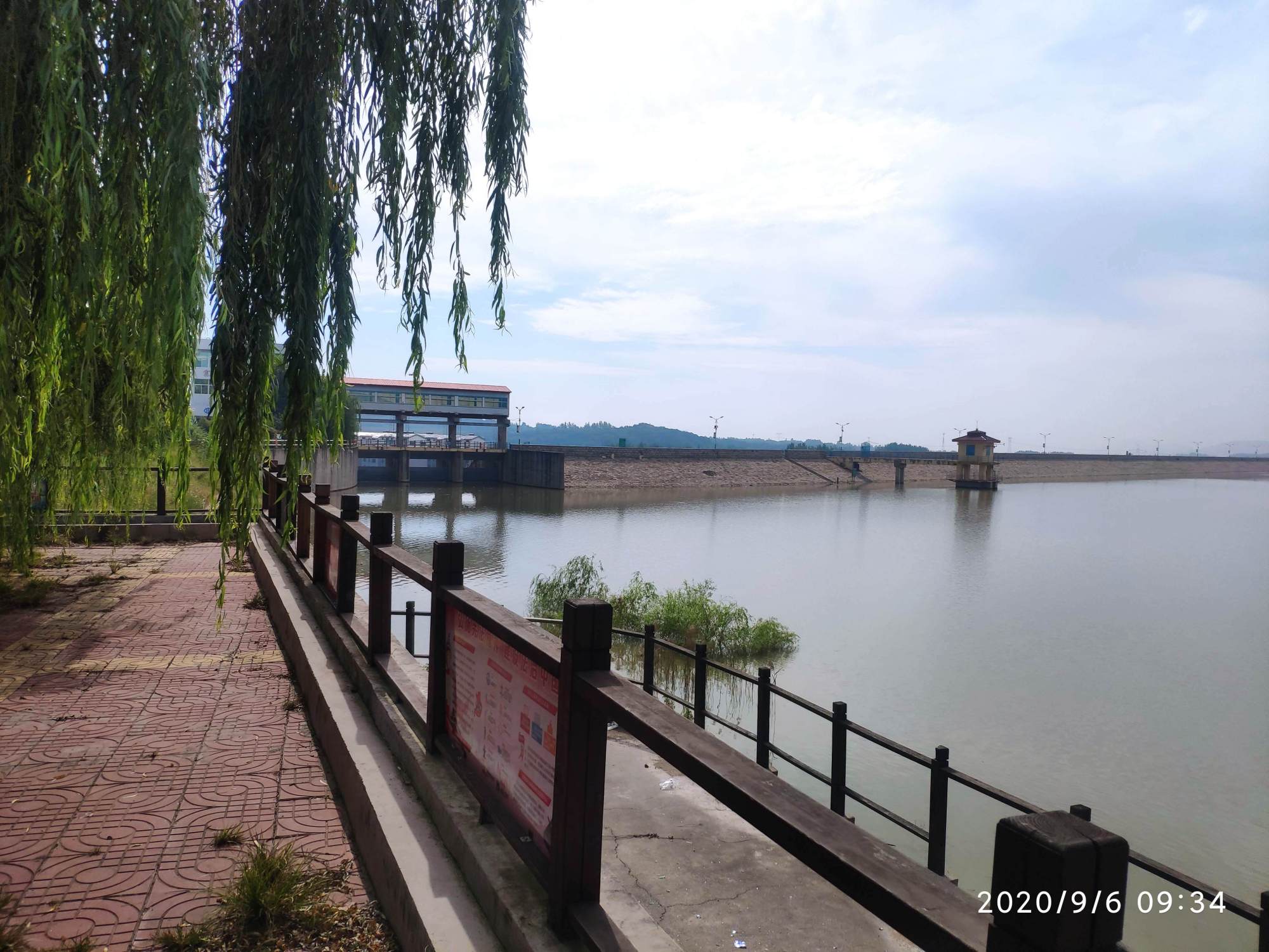 沂南三山沟下的寨子水库