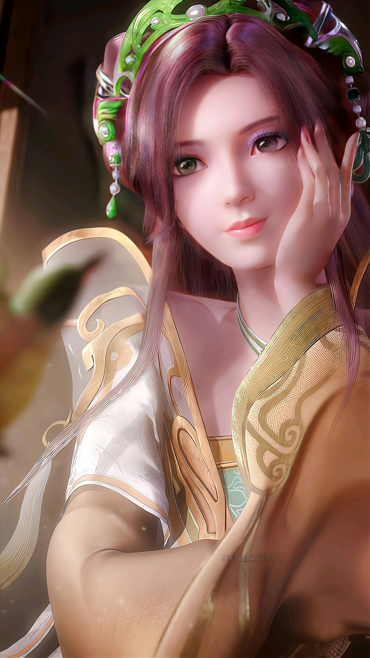 天行九歌# 弄玉精美图片壁纸#国漫女神# #弄玉