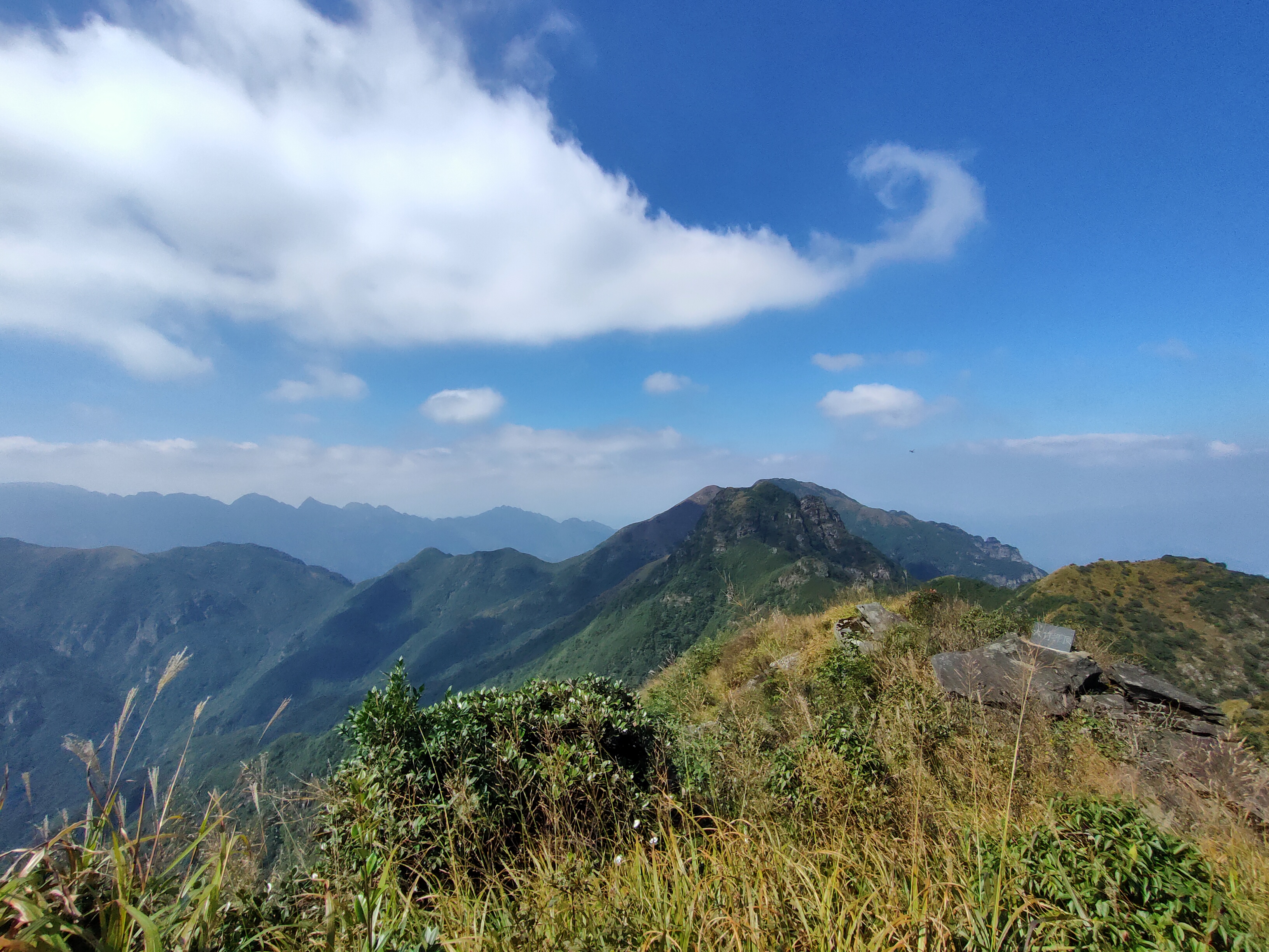 146~147,2020廣東千米山峰第1人雙登粵北茶巖頂和大竹坪頂