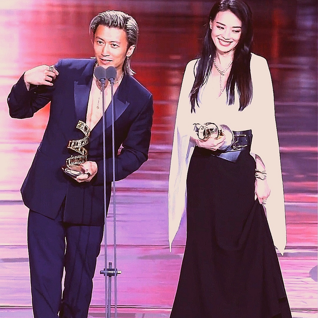 真实自信的谢霆锋和舒淇,一个酷帅一个靓丽