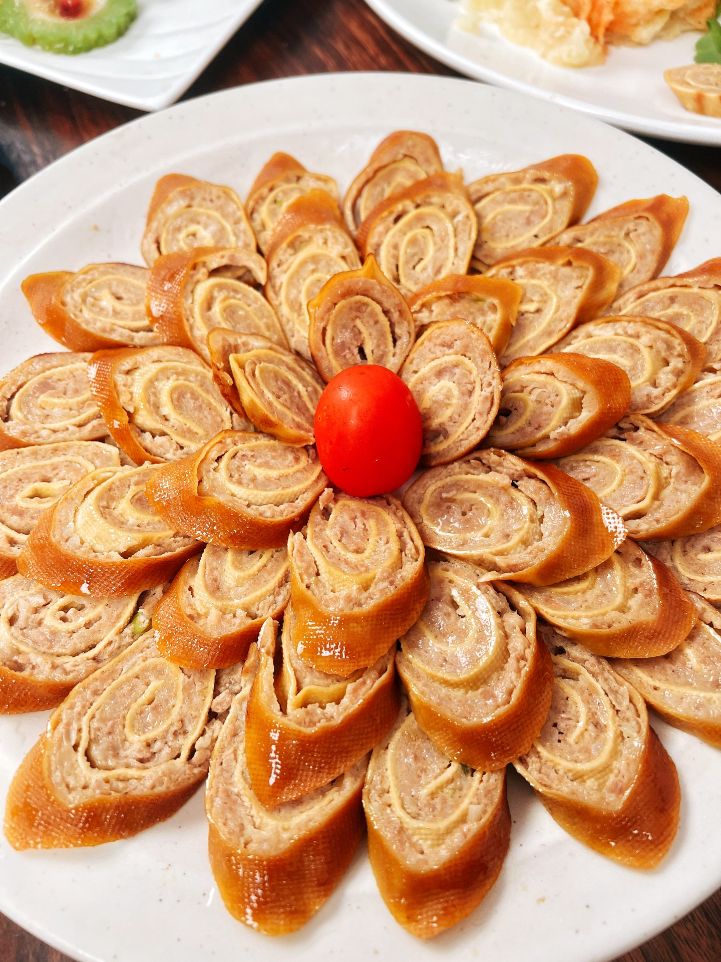 植物蛋白大战动物蛋白的东北名菜——卷肉签子