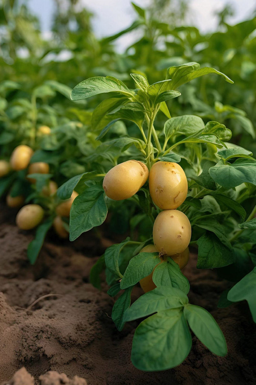 重庆的洋芋都是长在土里的,这是哪里的土豆?