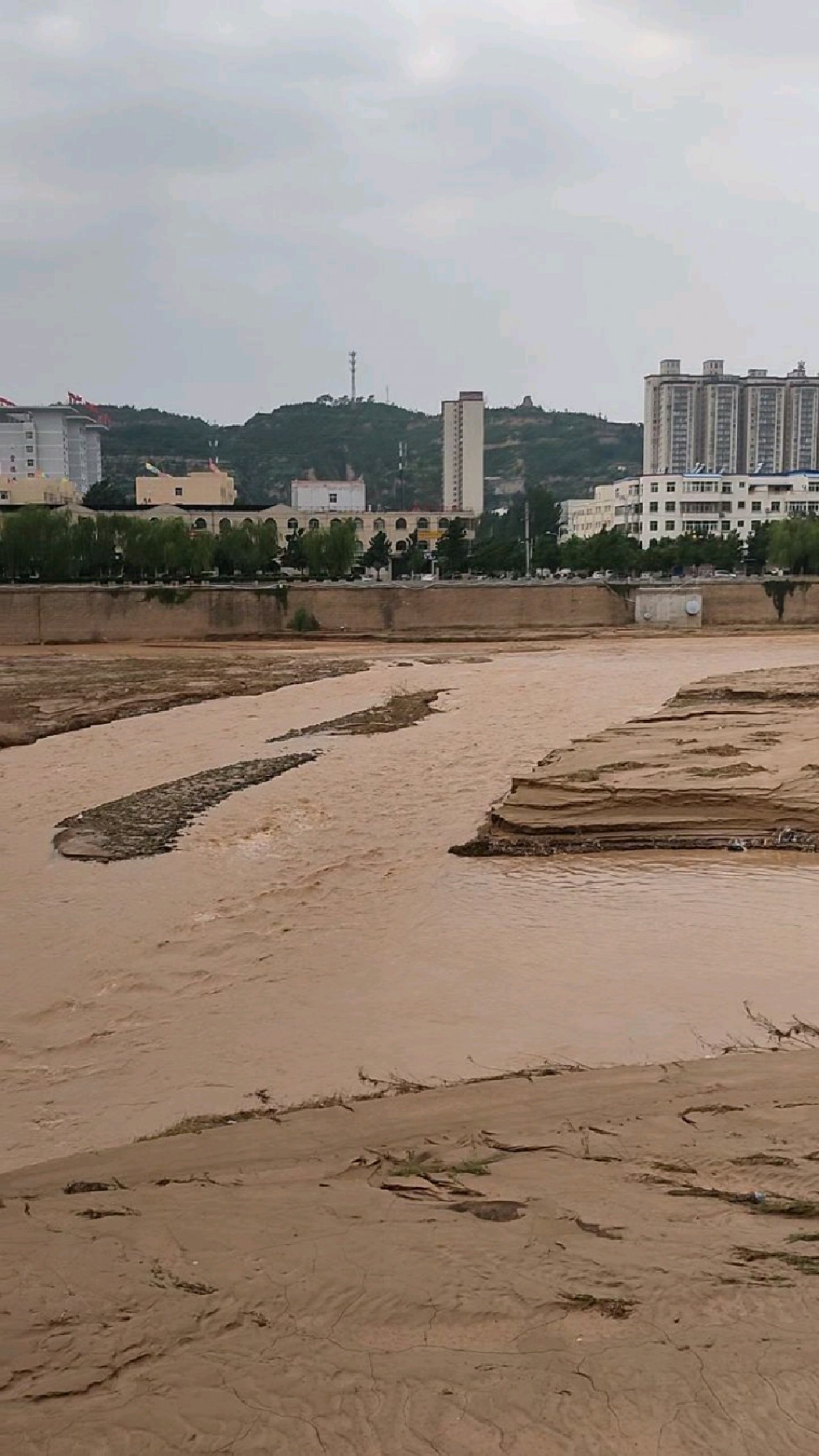 陕西榆林绥德无定河,一条著名的河,黄河支流