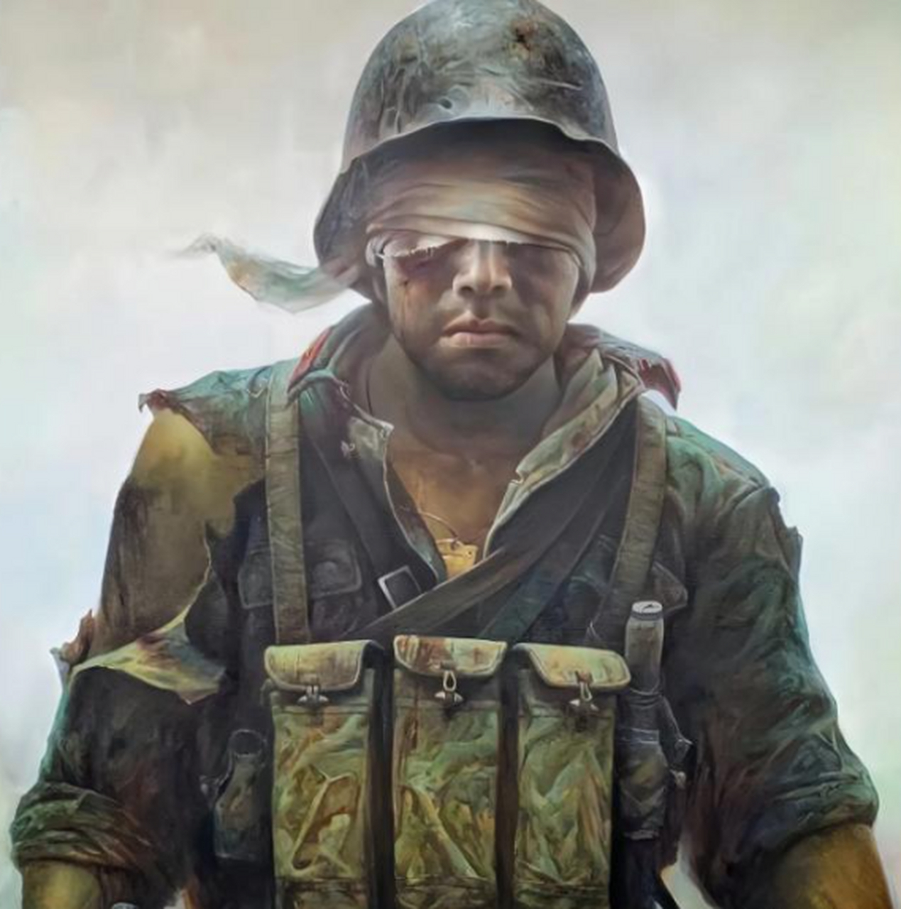 在老山前线,战士史光柱眼眼炮弹炸伤,他却用手将欲提的眼珠塞了回去