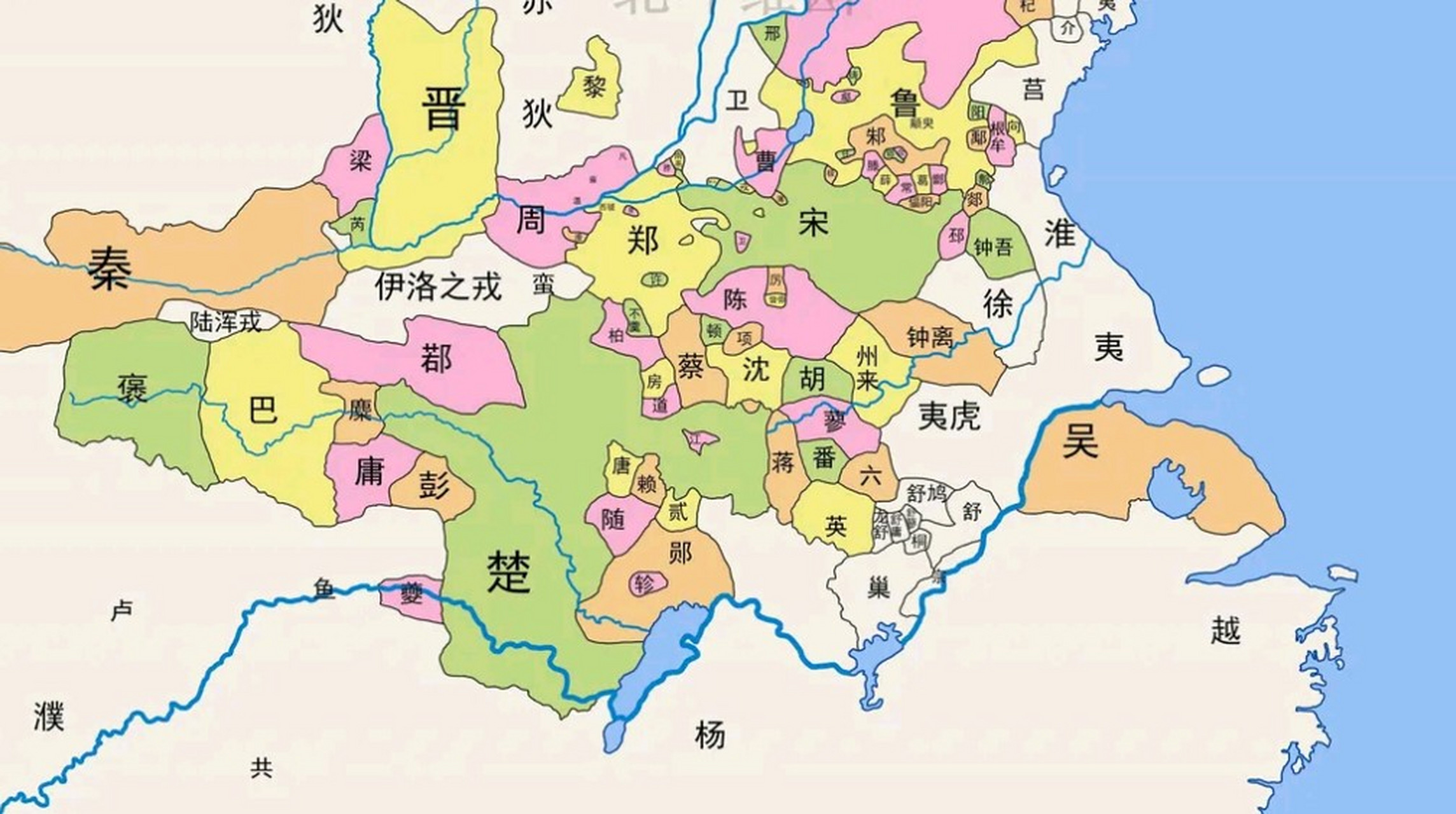 春秋时期,华夏最危险的时期就是齐桓公崛起之前的时期,而引发这场危机