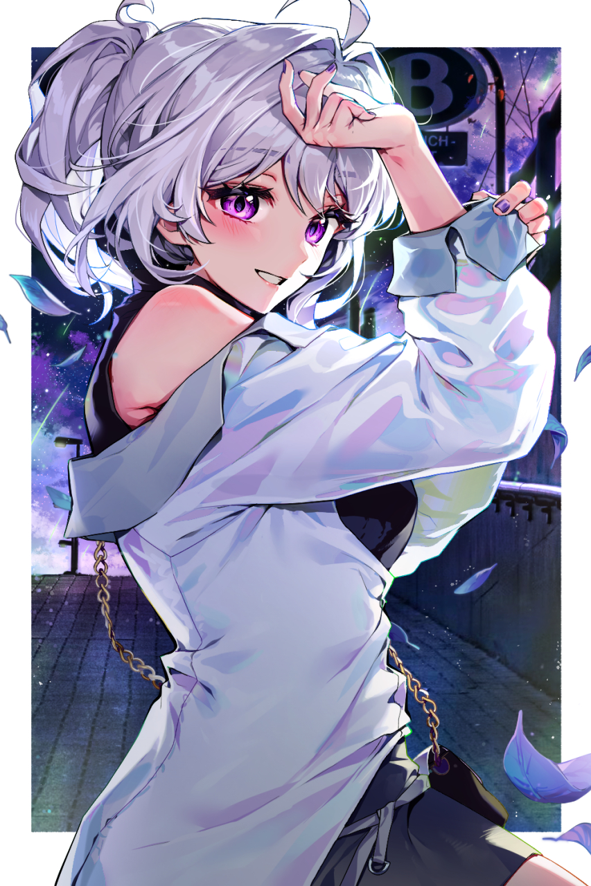 紫瞳少女#二次元# #二次元美图# #我爱二次元