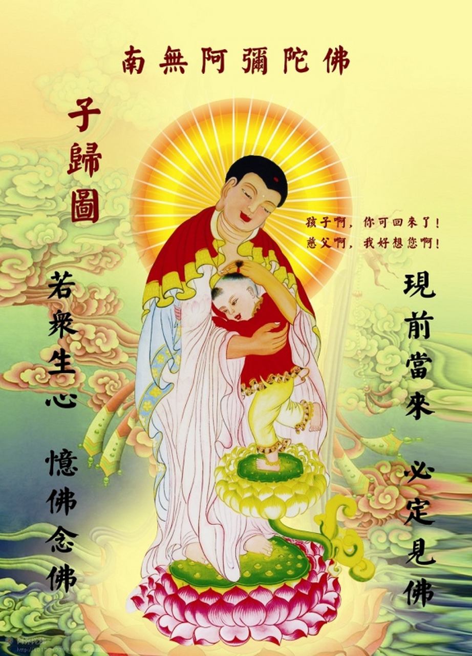 极乐世界清净庄严,那里有七宝池,八功德水.
