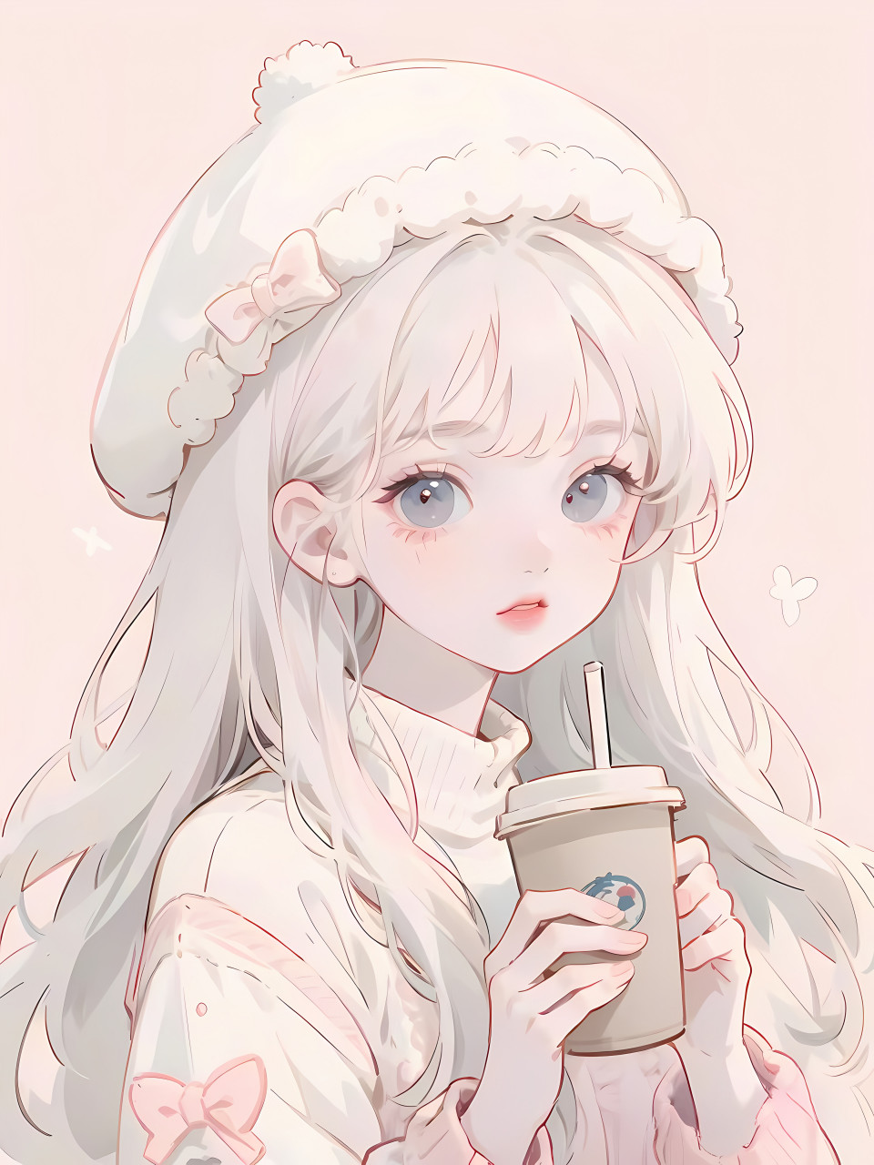 甜系软妹头像 #二次元# #ai绘画# #ai共创计划