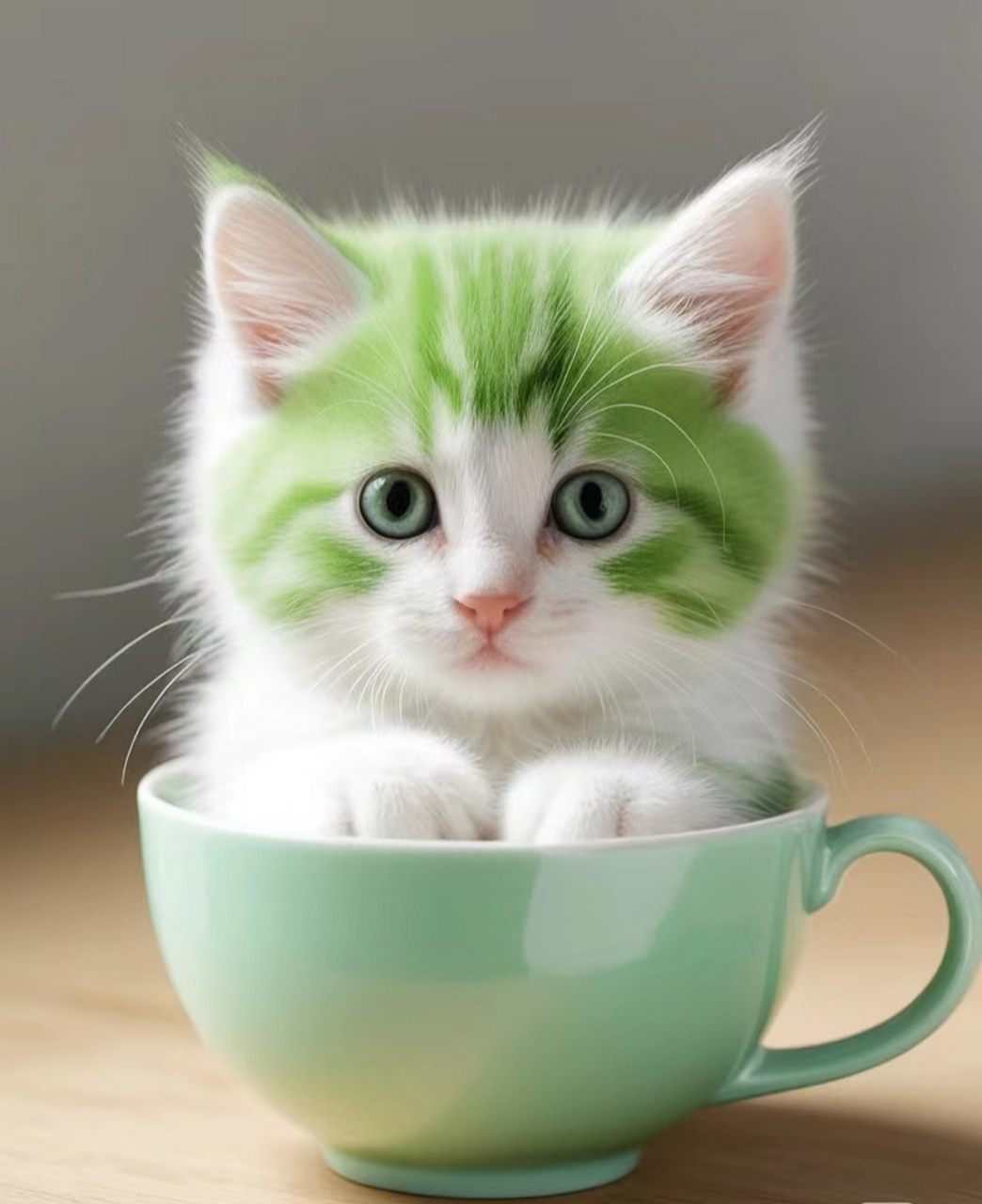 茶杯猫   长得好可爱呀#晒出家乡冬日美食