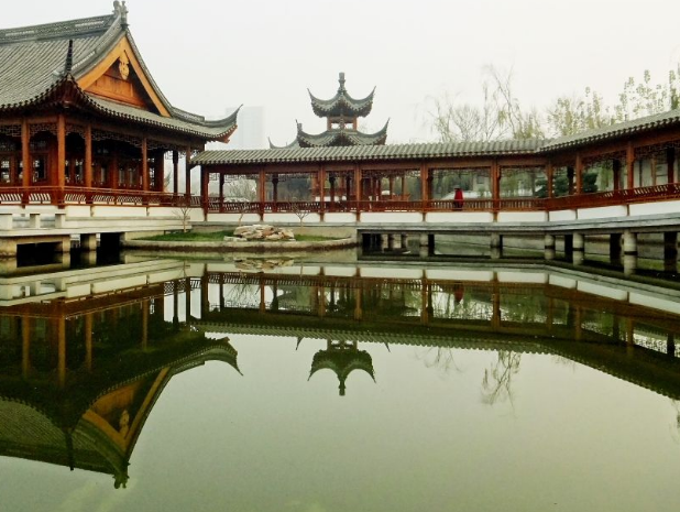 天津水乡南普公园,一处远离喧嚣的城市桃源,景色秀丽