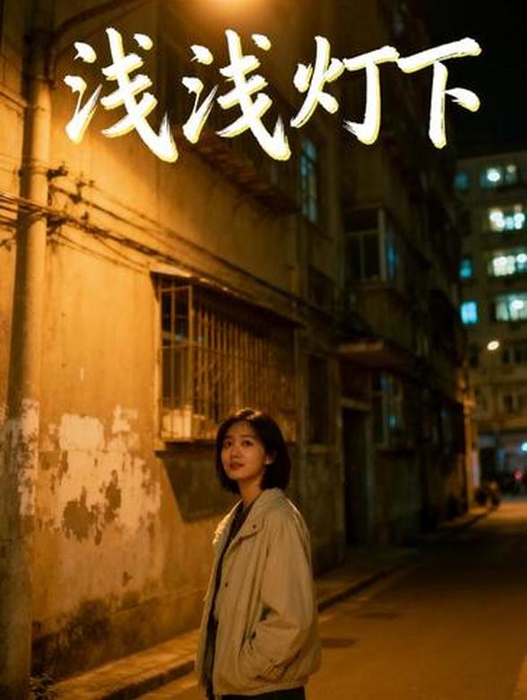 浅浅灯下