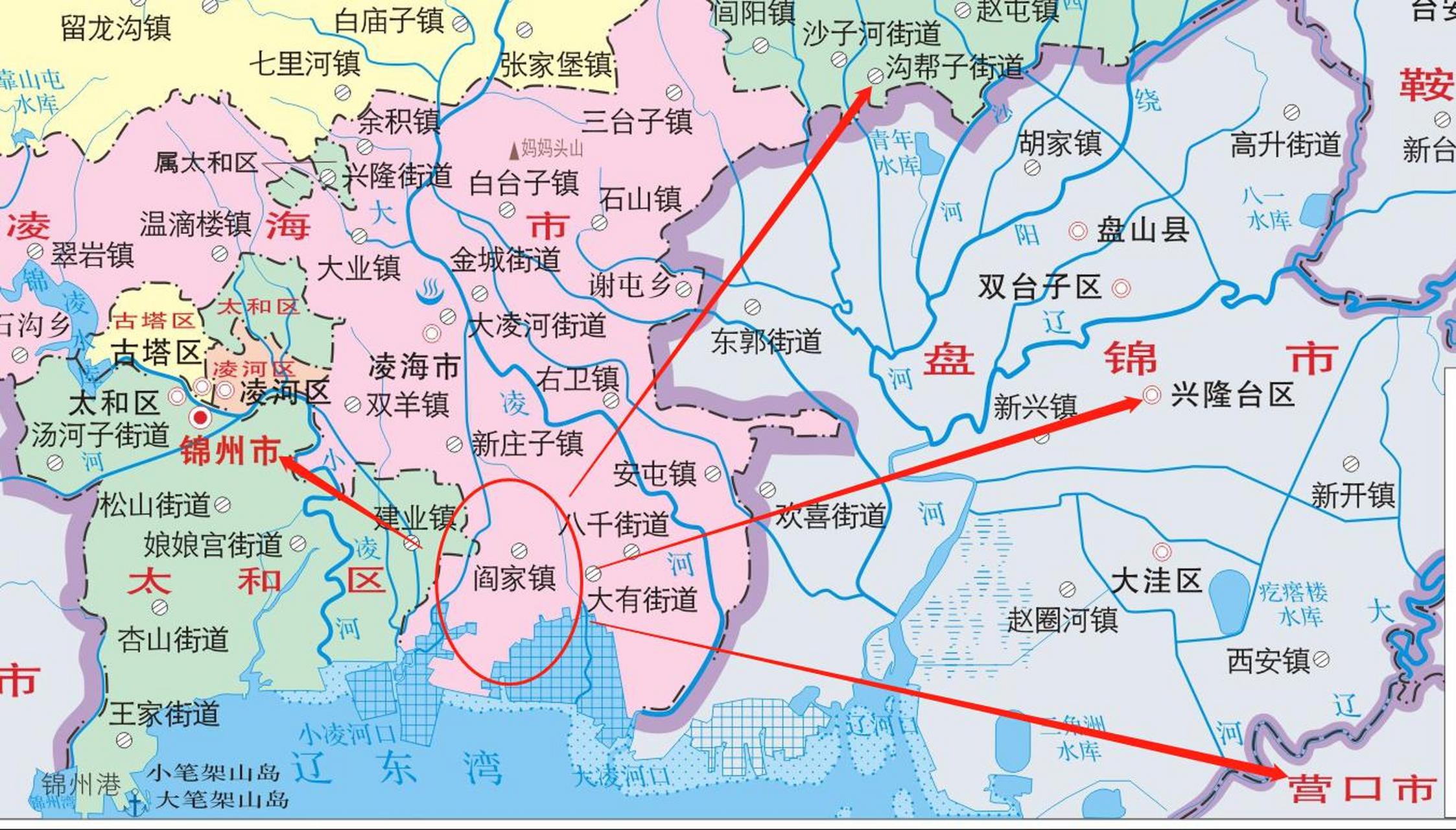北方最宜居的沿海小镇就是辽宁省锦州市凌海市阎家镇.