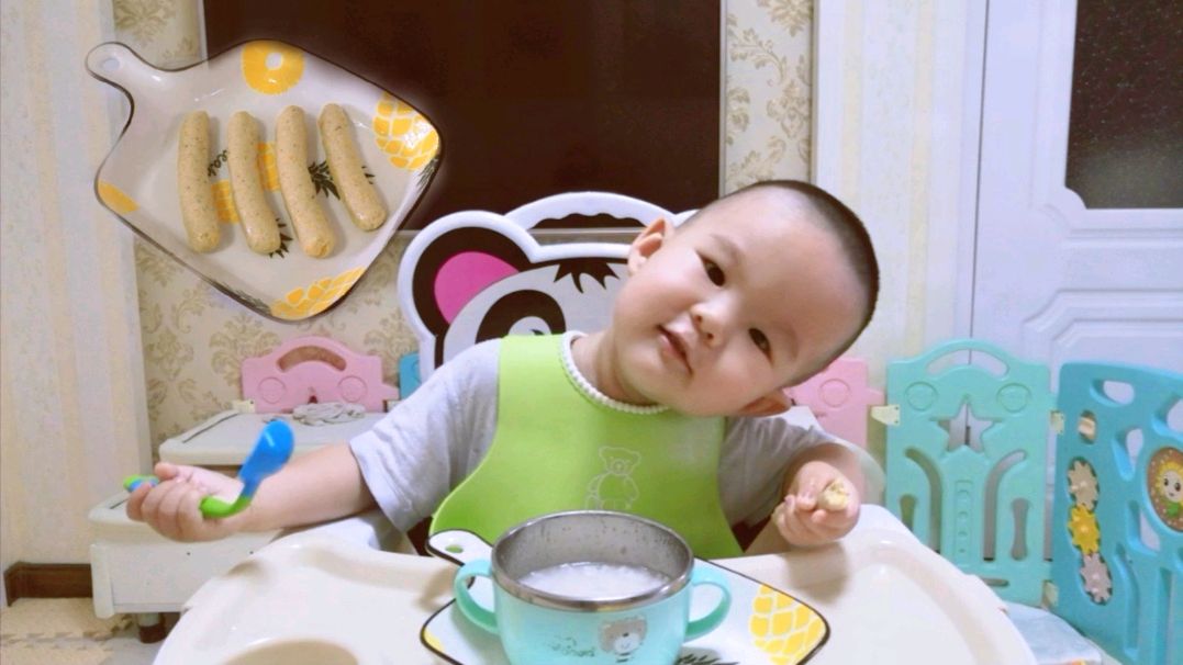 宝宝辅食香菇肉肠,零添加无鸡蛋,Q弹好消化,营养又健康